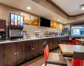 Breakfast available at Comfort Inn & Suites Geneva - West Chicago.