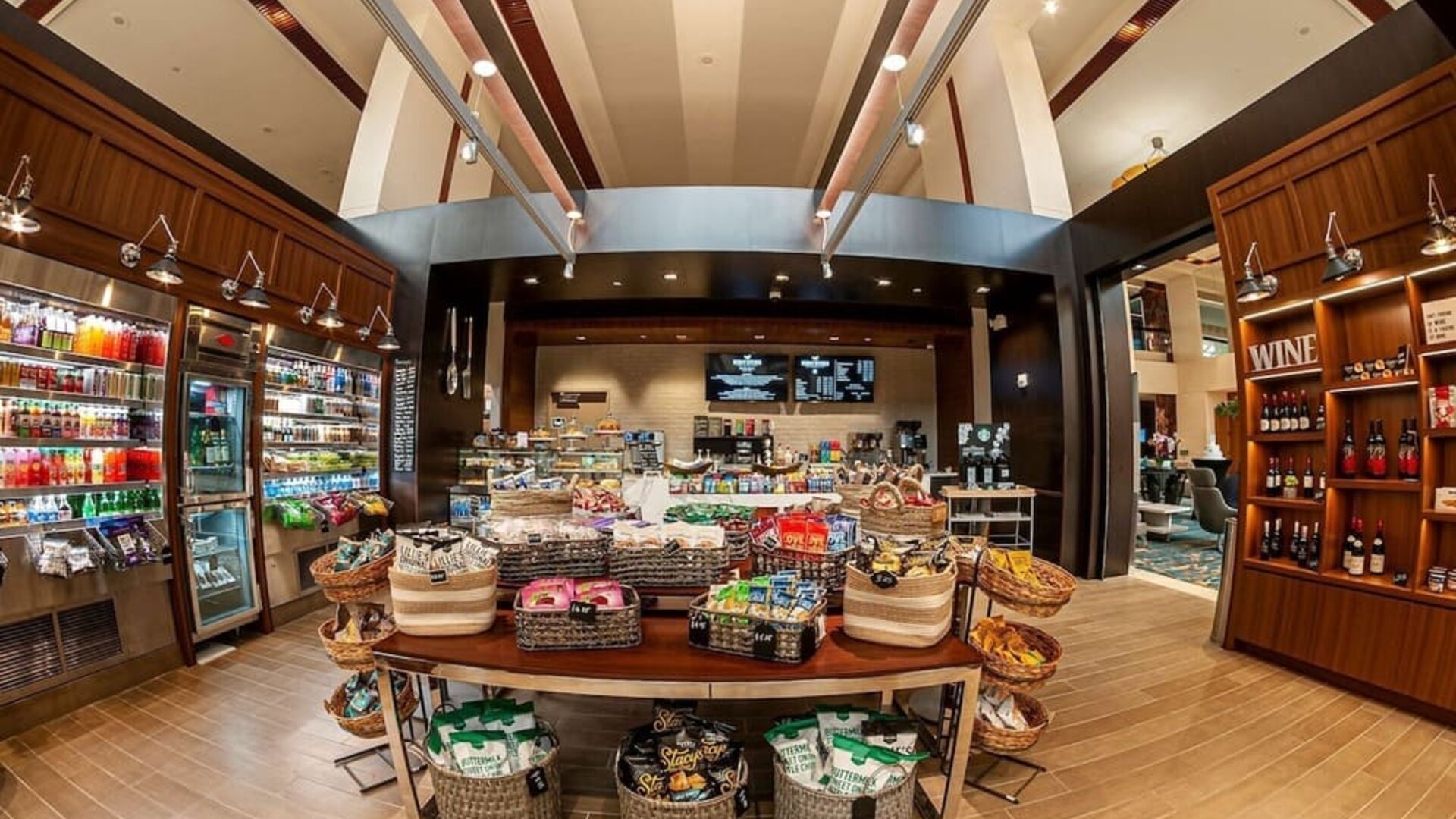 Convenience store at Hilton Miami Airport Blue Lagoon.
