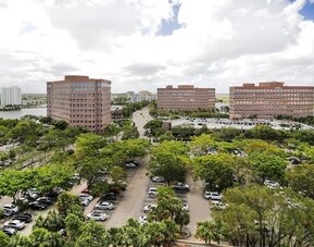 Parking available at Hilton Miami Airport Blue Lagoon.