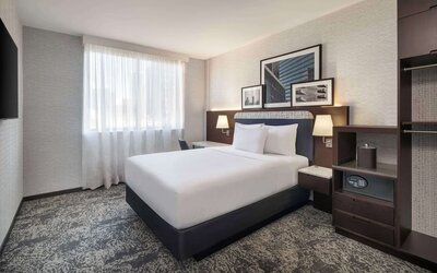 Day use room at DoubleTree By Hilton Long Island City, NY.