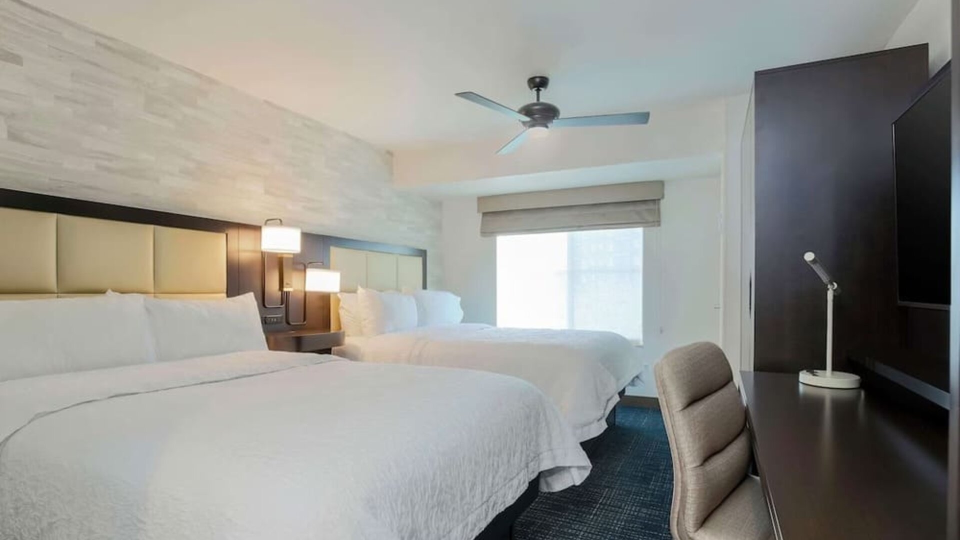 Day use room at Hampton Inn & Suites Denver Tech Center.