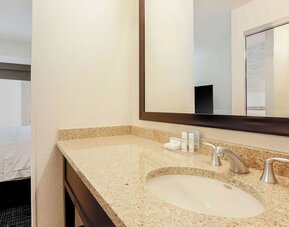 Day use room at Hampton Inn & Suites Denver Tech Center.