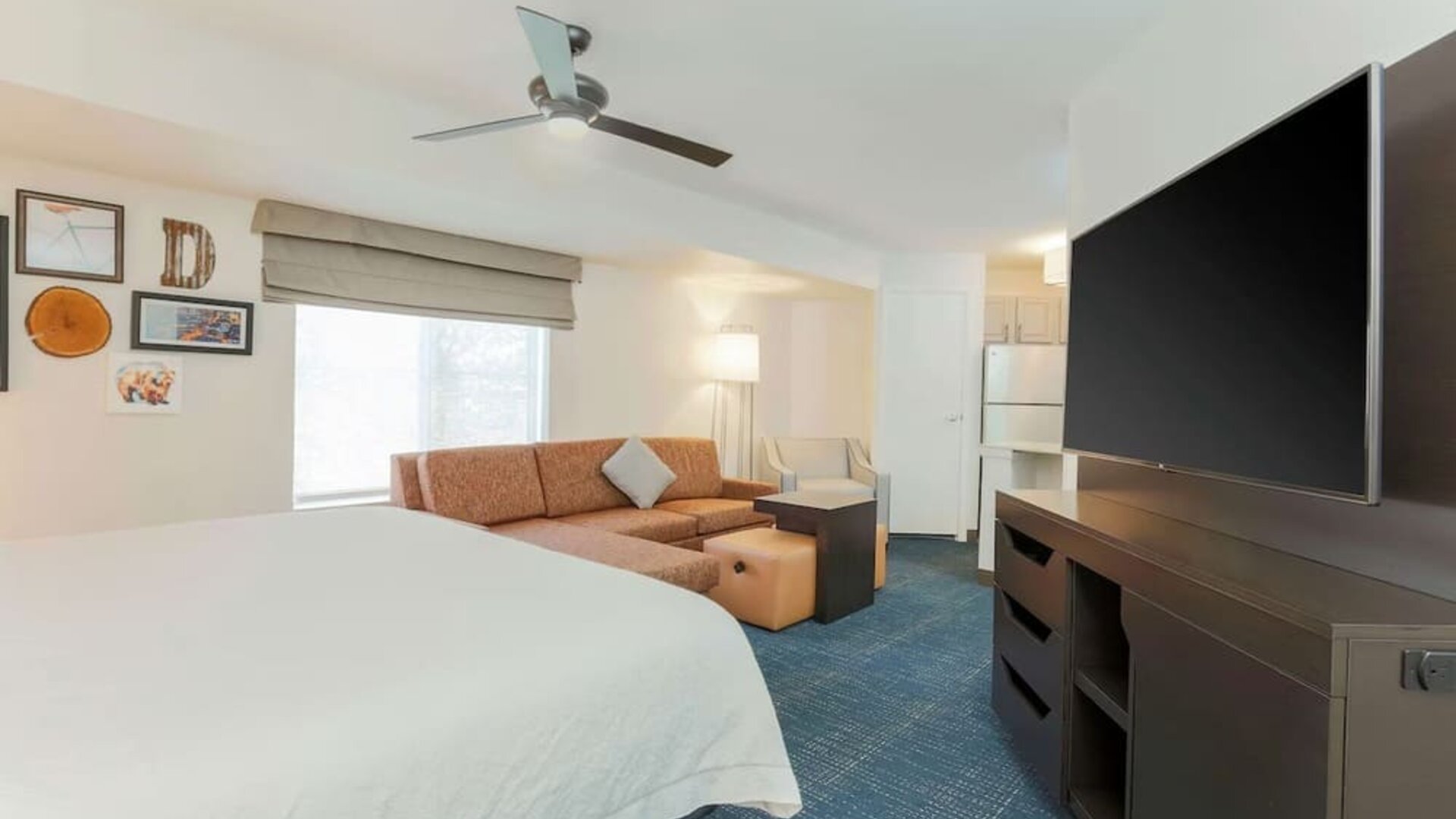 Day use room at Hampton Inn & Suites Denver Tech Center.