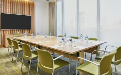 Meeting room at Hilton Garden Inn Bengaluru Whitefield.