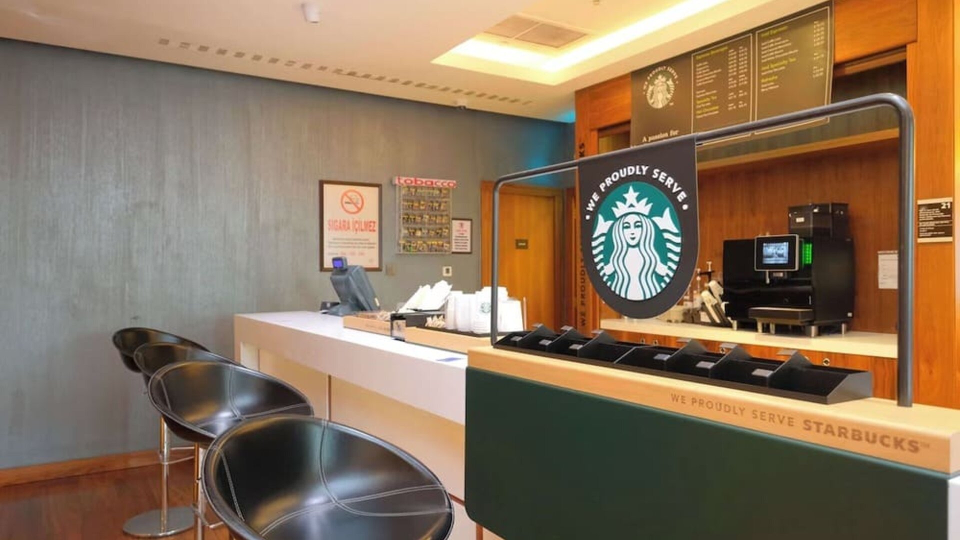 Coffee shop at Hampton By Hilton Samsun.