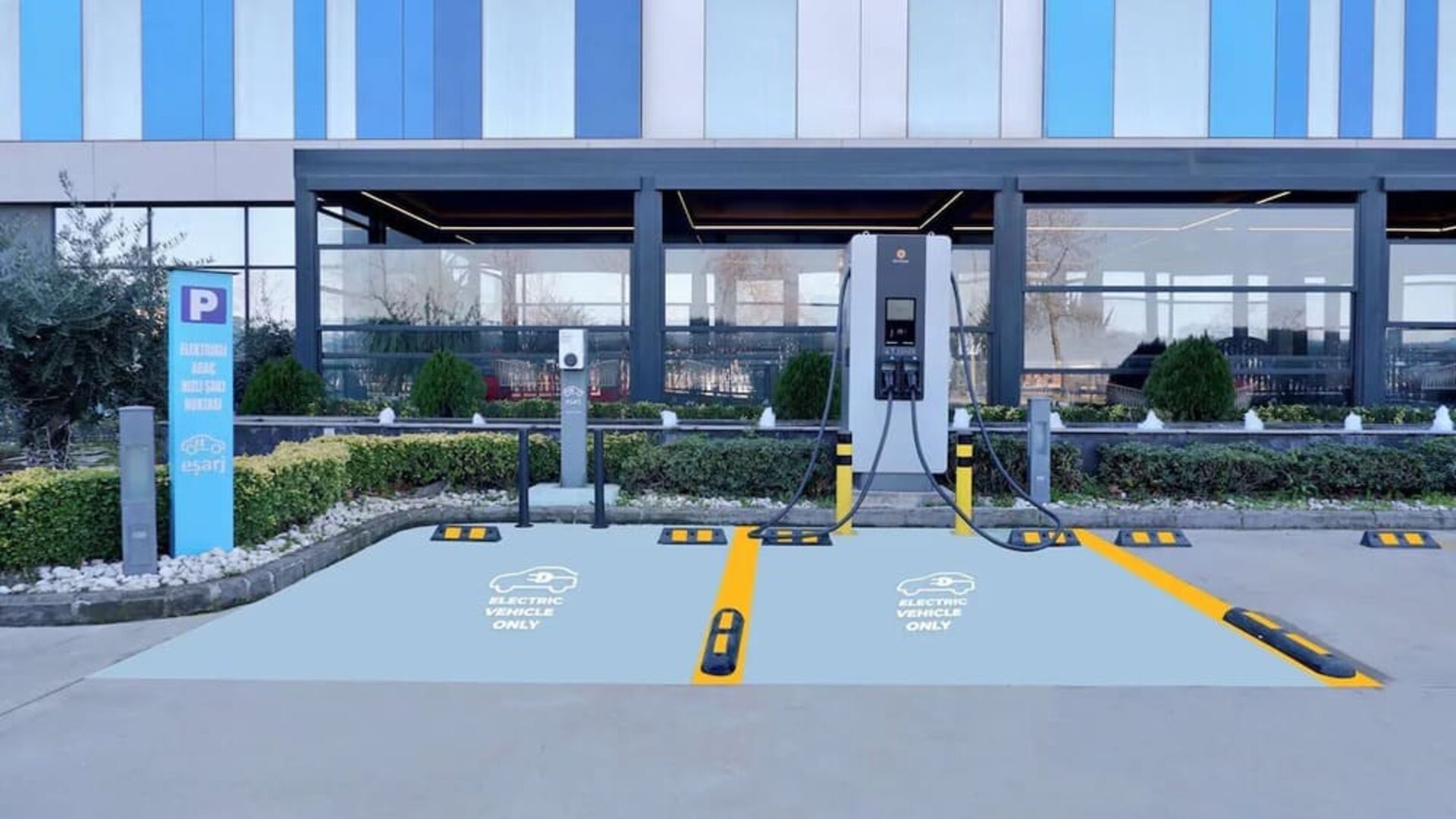 Parking at Hampton By Hilton Samsun.