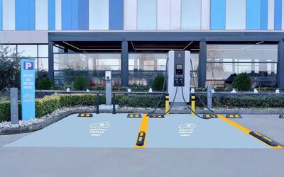 Parking at Hampton By Hilton Samsun.