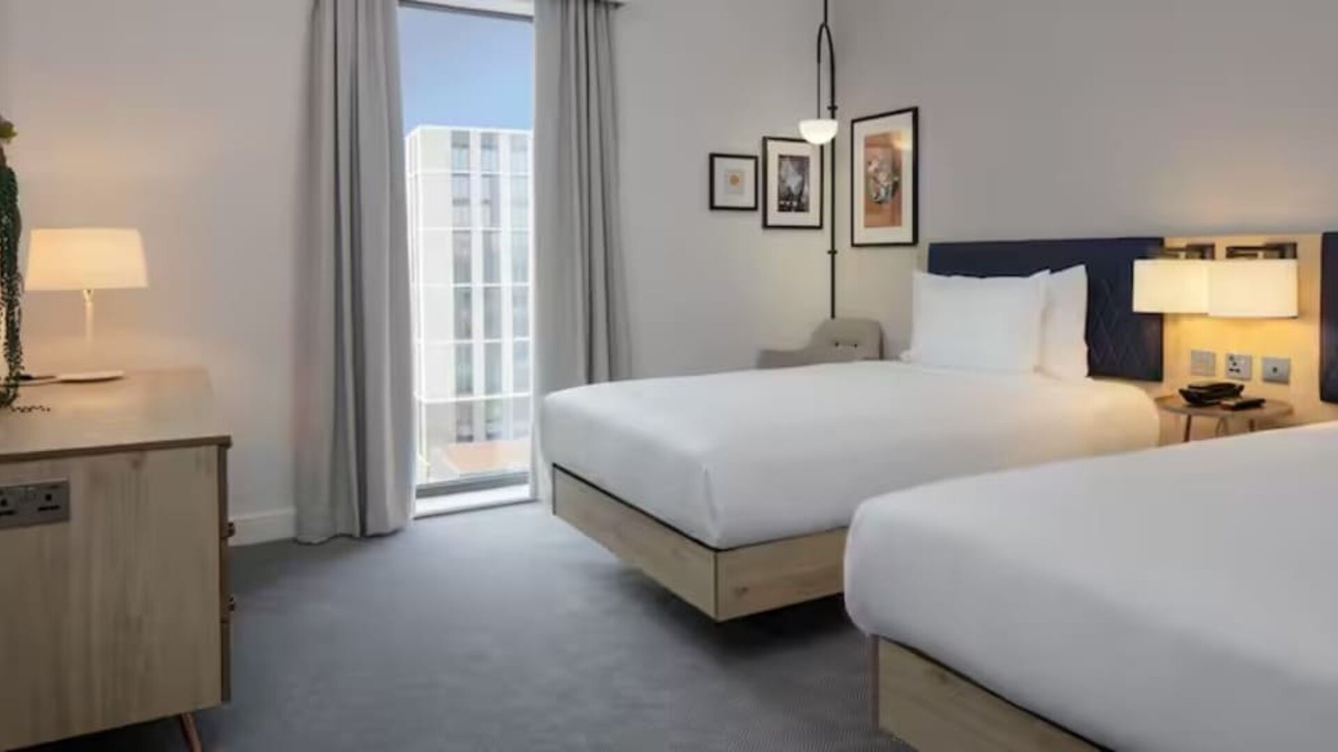 Day use room at Hilton Garden Inn Rome Colosseum.