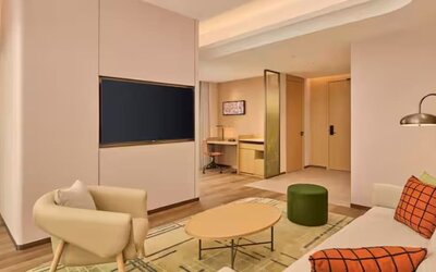 Day use room at Hilton Garden Inn Chongqing Yubei Central Park.