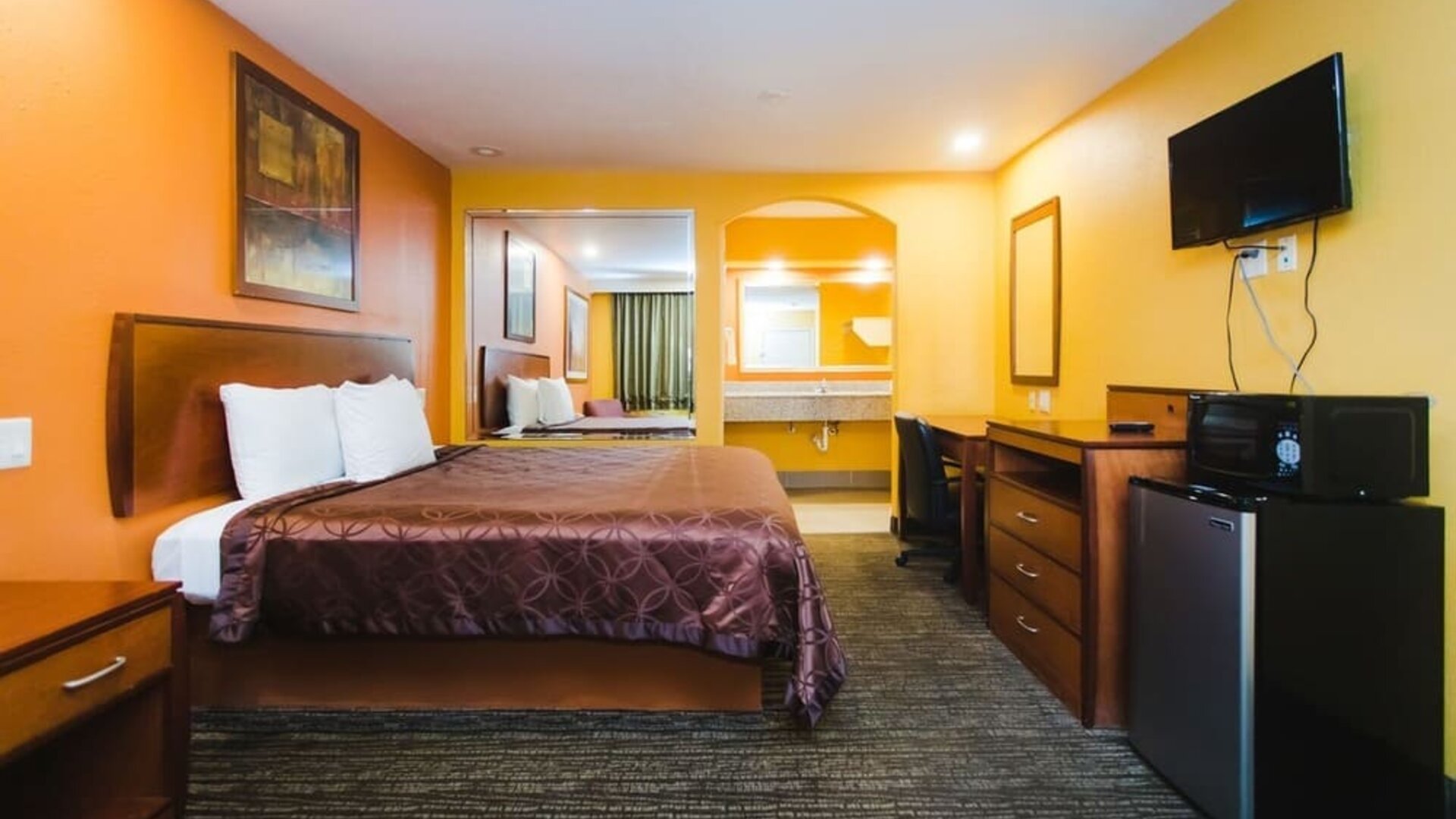 Day use room at Express Inn Gulf Bank.