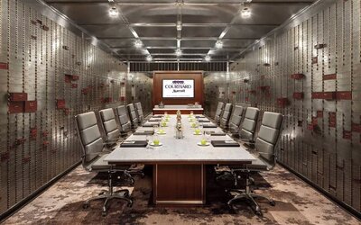 Professional meeting room at Courtyard San Diego Downtown.