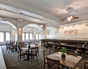 On-site restaurant at Embassy Suites By Hilton Miami - International Airport.