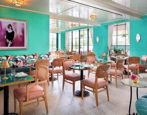 Dining area at The Goodtime Hotel.