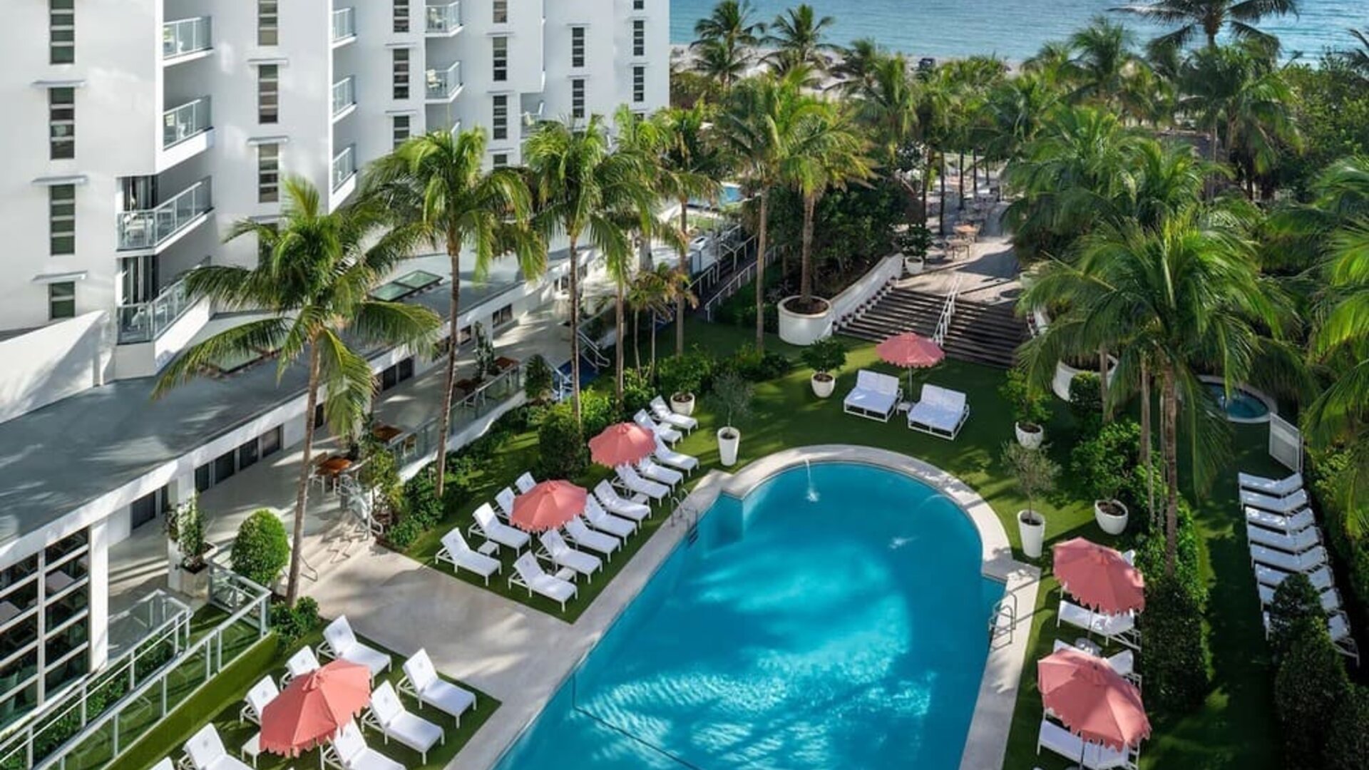 Cadillac Hotel & Beach Club, Autograph Collection has two outdoor pools and beach access.