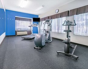 Gym at Microtel Inn And Suites By Wyndham Austin Airport.