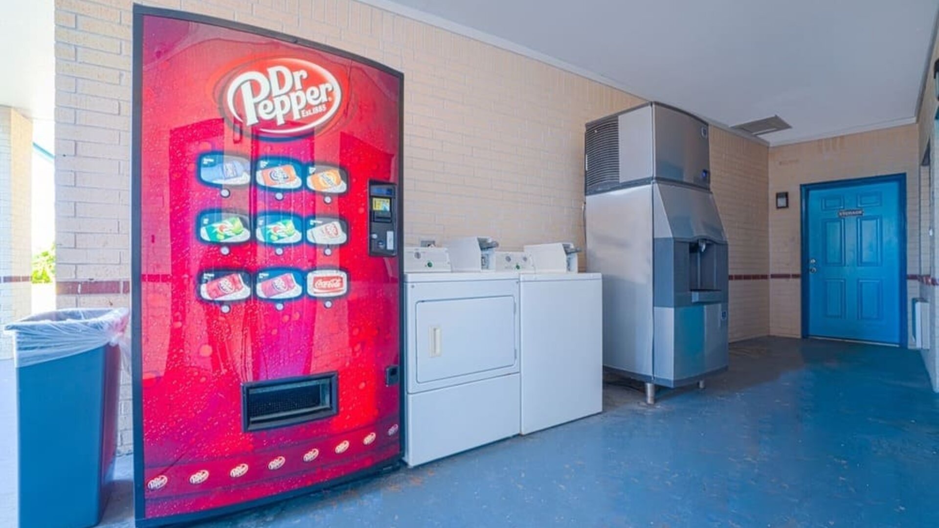 Vending machine at Hotel Bliss Kemah Boardwalk.