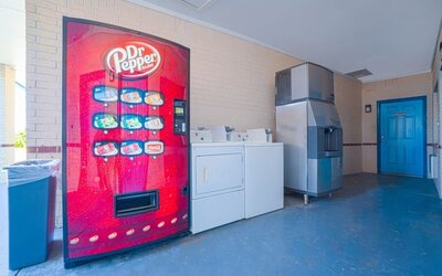 Vending machine at Hotel Bliss Kemah Boardwalk.