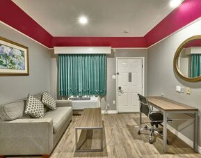 Day use room at Hotel Bliss Kemah Boardwalk.