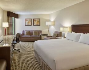Day use room with TV at DoubleTree By Hilton Houston Intercontinental Airport.