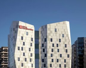 Hotel exterior at Hilton Garden Inn Massy.