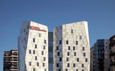 Hotel exterior at Hilton Garden Inn Massy.