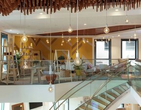 Hotel entrance at Hilton Garden Inn Massy.