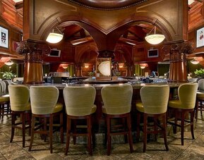 Hotel bar at Hilton Phoenix Tapatio Cliffs Resort.