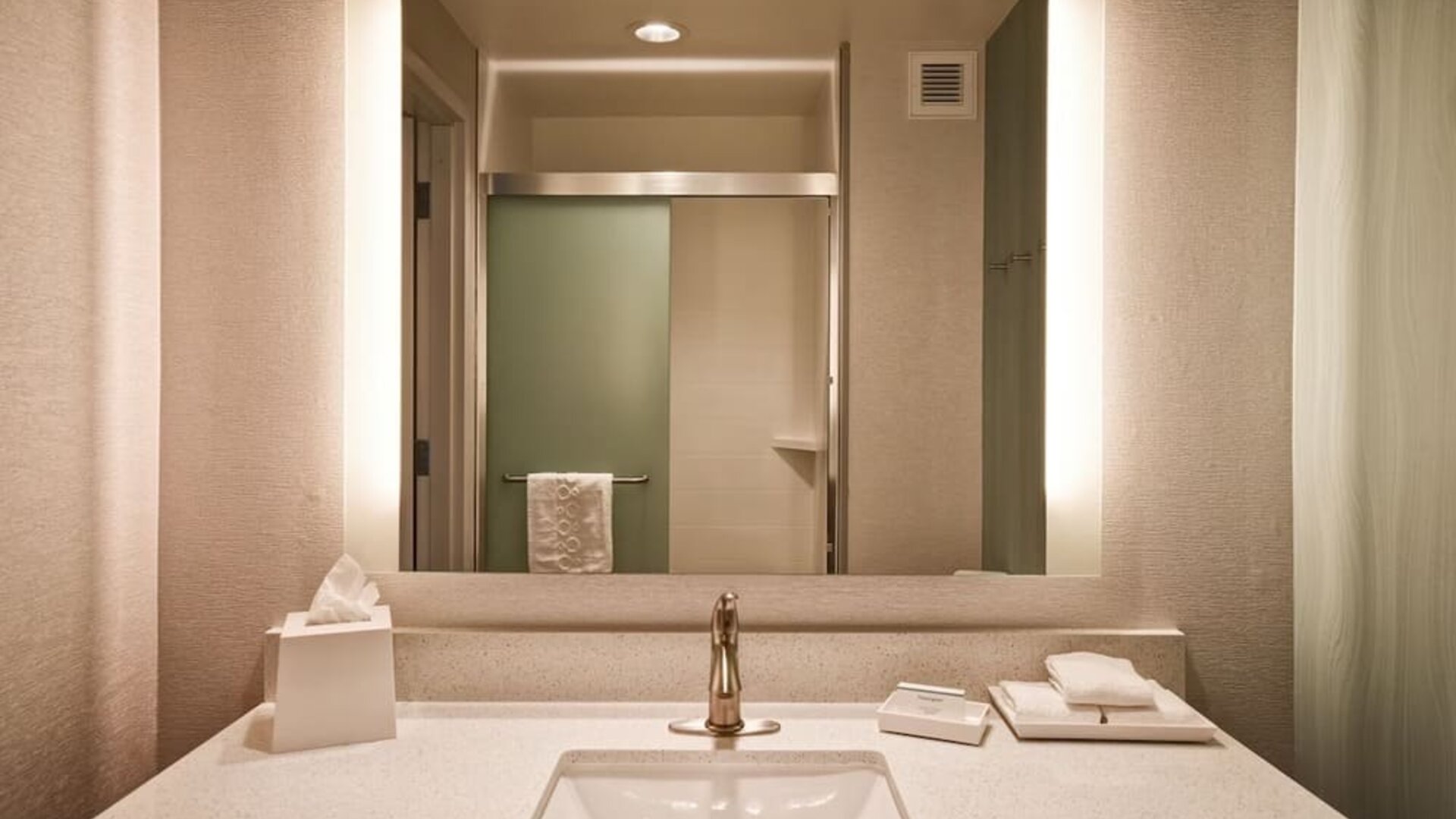 Day use room at Home2 Suites By Hilton San Francisco Airport North.