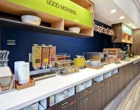 Breakfast available at Home2 Suites By Hilton San Francisco Airport North.