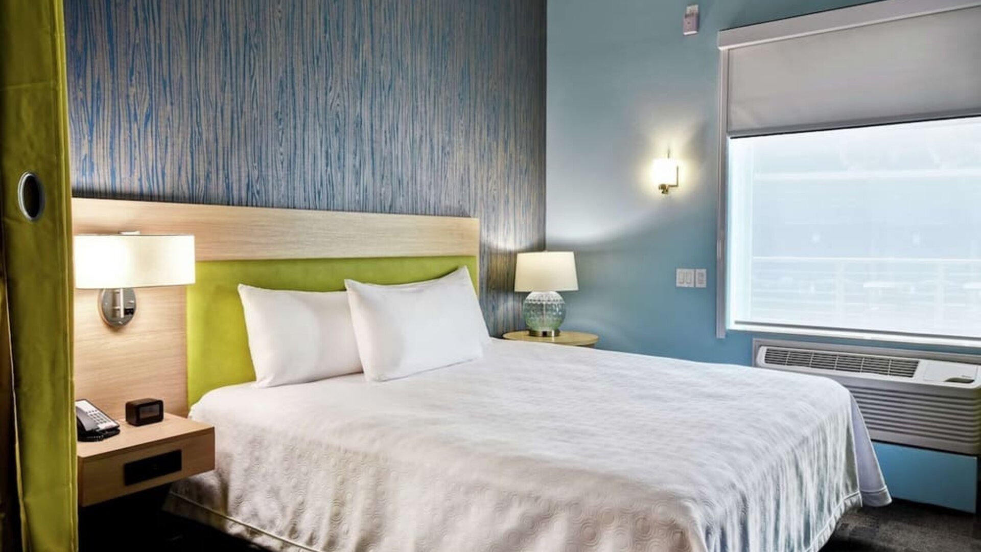 Day use room at Home2 Suites By Hilton San Francisco Airport North.