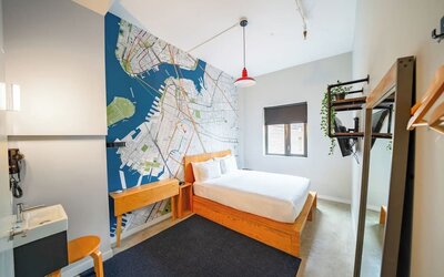 Day use room at The Baltic Hotel.