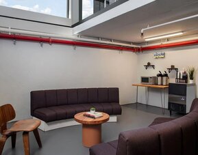 Lobby seating at The Baltic Hotel.