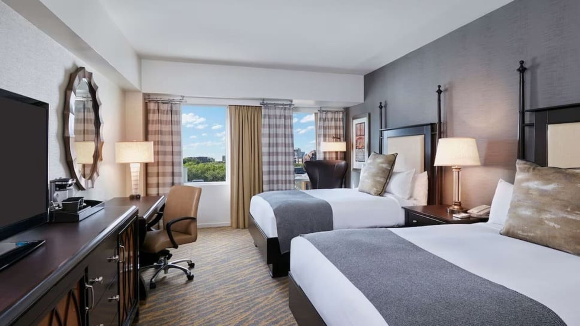 Day use room at The Inn At Penn, A Hilton Hotel.