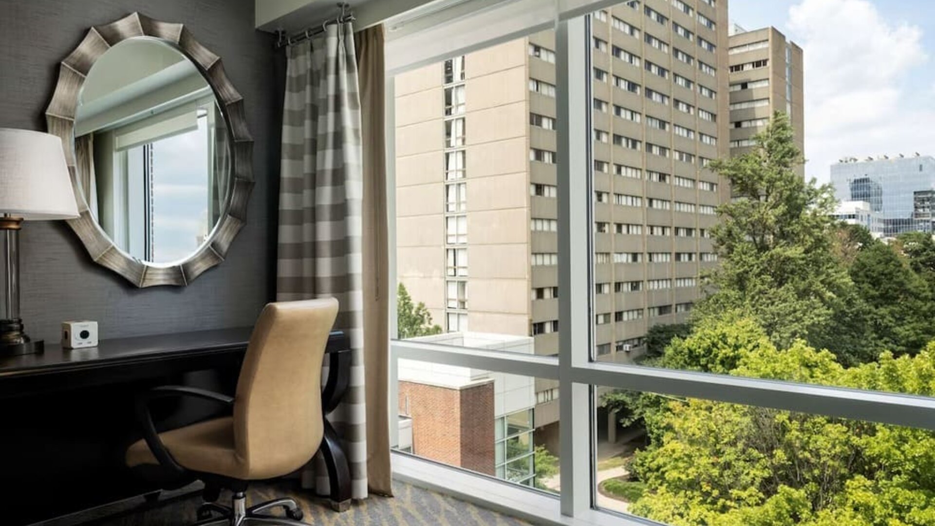 Day use room at The Inn At Penn, A Hilton Hotel.