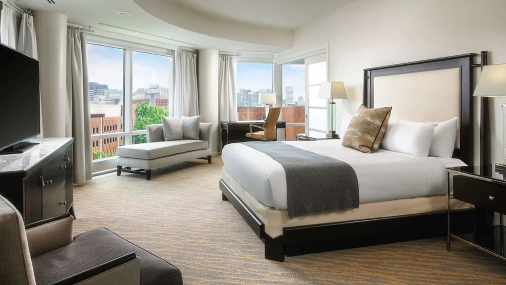 Day use room at The Inn At Penn, A Hilton Hotel.