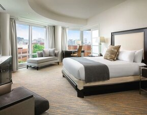 Day use room at The Inn At Penn, A Hilton Hotel.