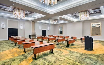 Meeting room at The Inn At Penn, A Hilton Hotel.