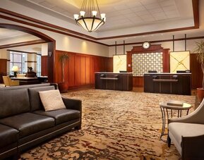 Reception hall at The Inn At Penn, A Hilton Hotel.