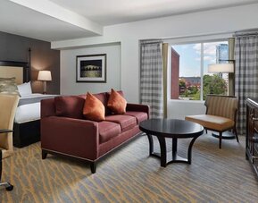 Day use room at The Inn At Penn, A Hilton Hotel.