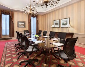 Meeting room at DoubleTree By Hilton Philadelphia Center City.