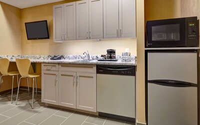 Day use room at DoubleTree By Hilton Philadelphia Center City.