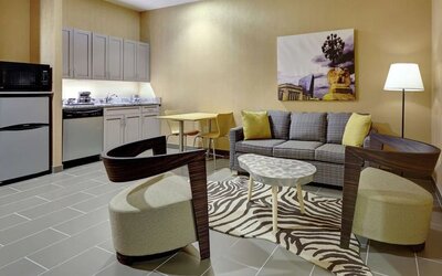 Day use room at DoubleTree By Hilton Philadelphia Center City.