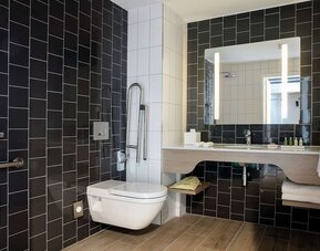 Day use room at Hilton Garden Inn Paris Orly Airport.