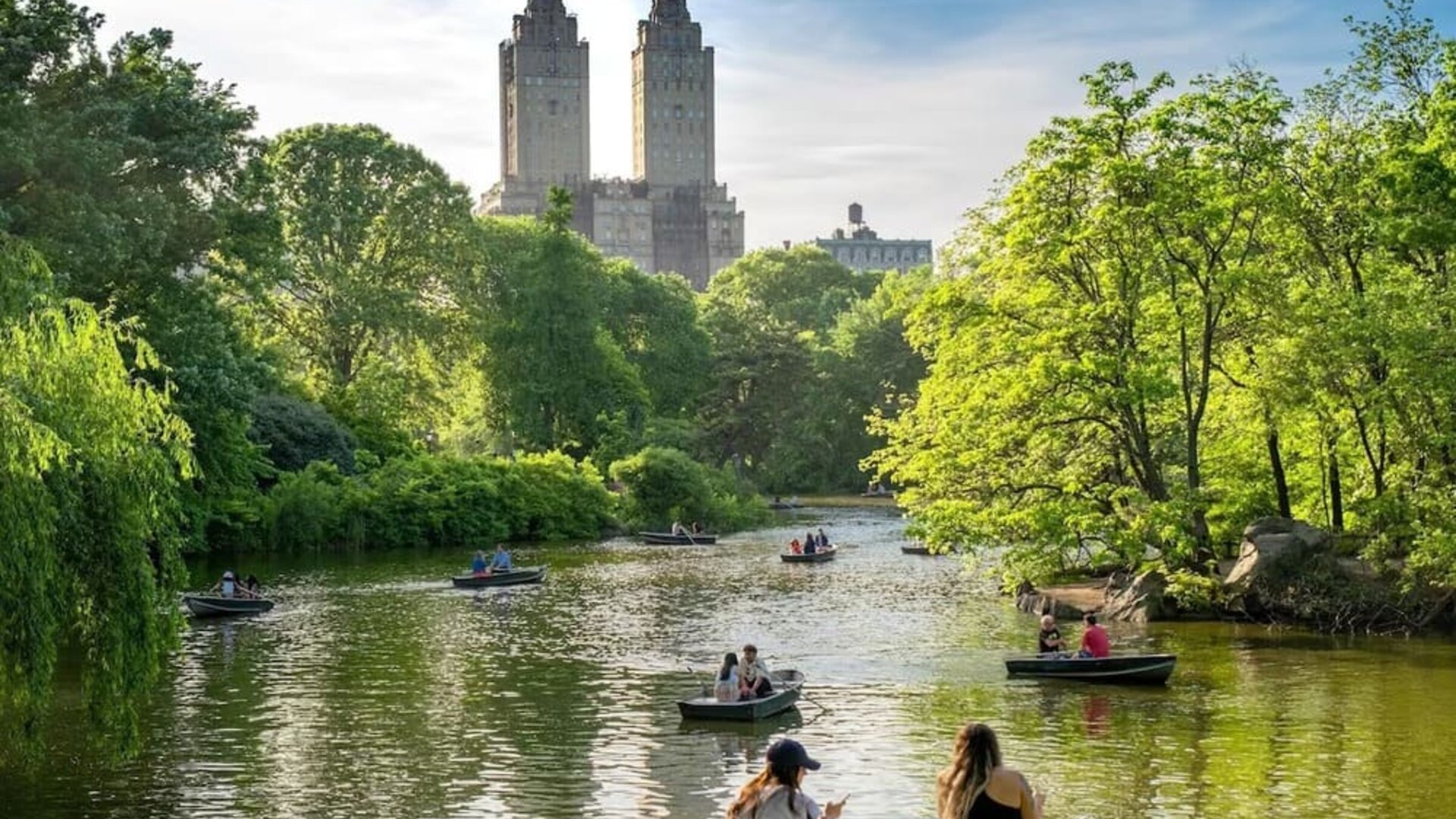 City landmarks at Nap York Central Park.