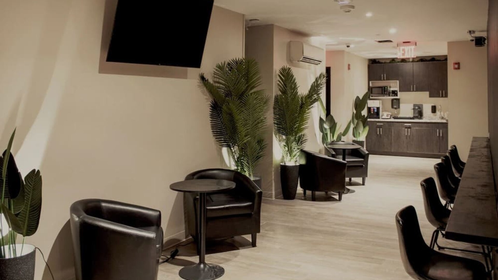 Lounge area at Nap York Central Park.