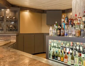 Hotel bar at Four Points By Sheraton San Diego.