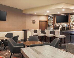 Hotel bar at Four Points By Sheraton San Diego.