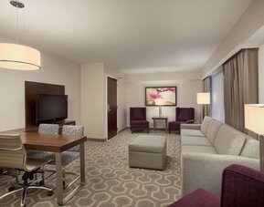 Day use room at Embassy Suites By Hilton Washington DC Georgetown.