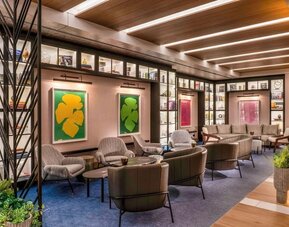 Coworking space at DoubleTree By Hilton Berlin Ku'damm.