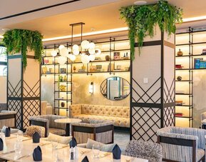 Dining room at DoubleTree By Hilton Berlin Ku'damm.